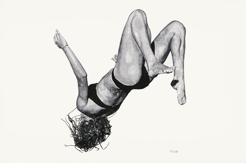 \"Tricia\" Giant Art 84x54 Wall Art