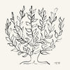 \"L'arbre Platane\" Giant Art 72x72 Wall Art