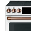 Café Electric Range Brushed Copper Knobs and Handles Set - CXFCEHKPMCU - Accessory Kit in Brushed Copper