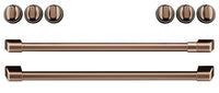 Café Electric Range Brushed Copper Knobs and Handles Set - CXFCEHKPMCU