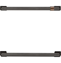Café Dual-Drawer Refrigerator Brushed Black Handle Set - CXMA3H3PNBT