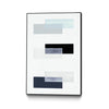 \"Choate Trend Xvii\" Canvas Framed Black 24x36 Wall Art