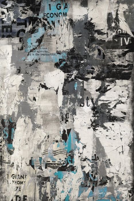 \"Wall Street Transactions.tif\" Giant Art 84x54 Wall Art