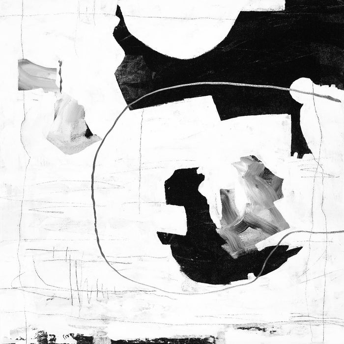\"Traces Of Silver Iii\" Giant Art 54x54 Wall Art