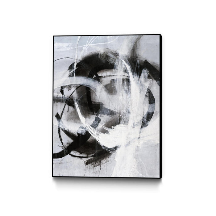\"No Turning Radius\" Canvas Framed Black 18x24 Wall Art