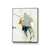 \"Outburst V\" Canvas Framed Black 24x32 Wall Art