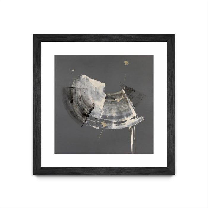 \"Elegance\" Matted and Framed Black 30x30 Wall Art