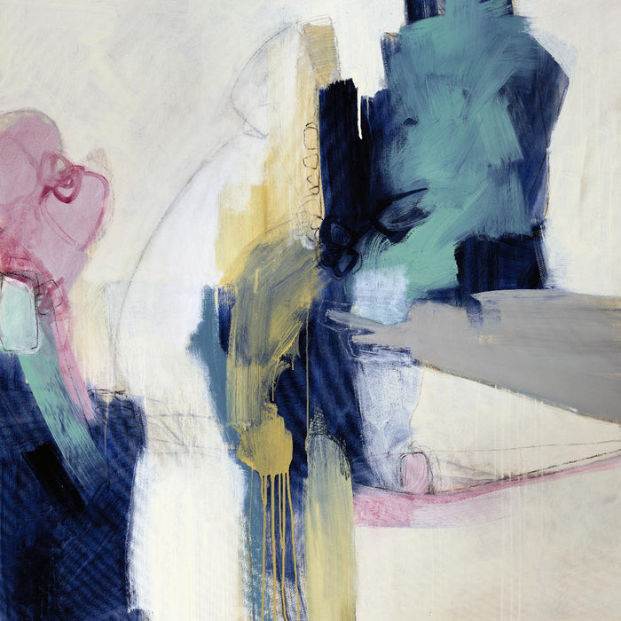 \"Acrobatic Swimmer\" Giant Art 72x72 Wall Art