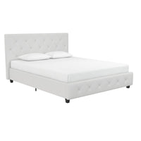 Atwater Living Dana Queen Upholstered Bed - White 