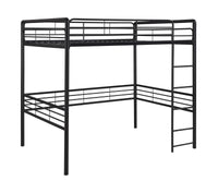 Atwater Living Bodhi Full Metal Loft Bed - Black 