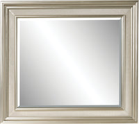 Diva Bedroom Dresser Mirror, Glam - Silver 