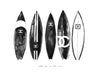 \"Surf Landscape\" Giant Art 72x54 Wall Art