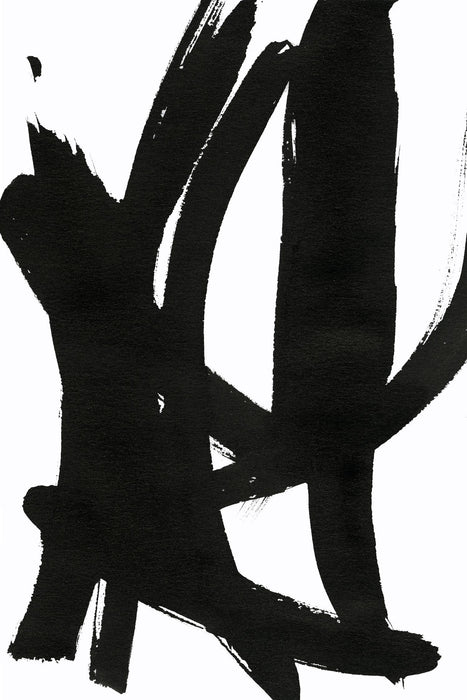 \"Composition In Black And White 7\" Giant Art 84x54 Wall Art