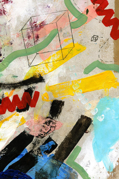 "Palette 2" Giant Art 72x48 Wall Art