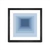 \"After Josef J\" Matted and Framed Black 30x30 Wall Art