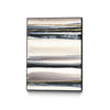 \"Gilded Grey Iii\" Canvas Framed Black 24x32 Wall Art