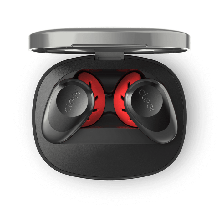 Cleer Audio GOAL Wireless Earbuds - Red