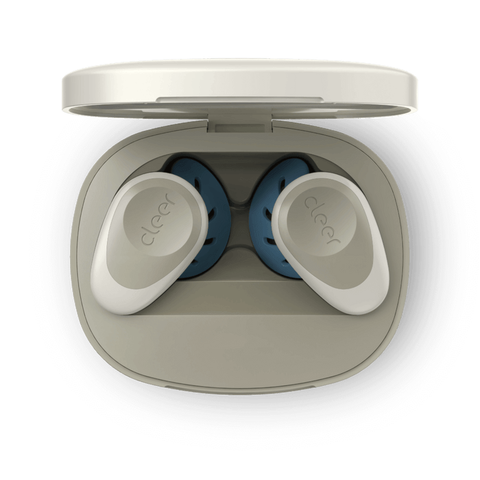Cleer Audio GOAL Wireless Earbuds - Stone