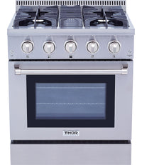 Thor Kitchen 4.2 Cu. Ft. Professional Gas Range - HRG3080U-SS