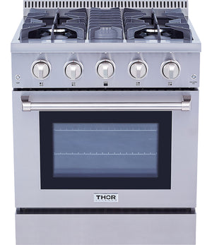 Thor Kitchen 4.2 Cu. Ft. Professional Gas Range - HRG3080U-SS