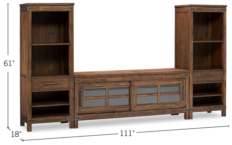 Huntley 3-Piece Entertainment Centre with 64\" TV Opening