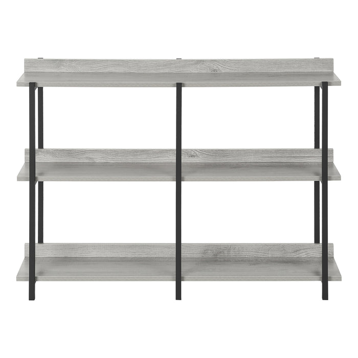 Grey and Black Console Table