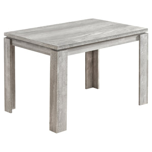 Grey Reclaimed Wood-look Dining Table