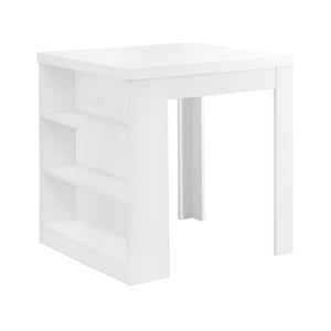 White Counter Height Dining Table