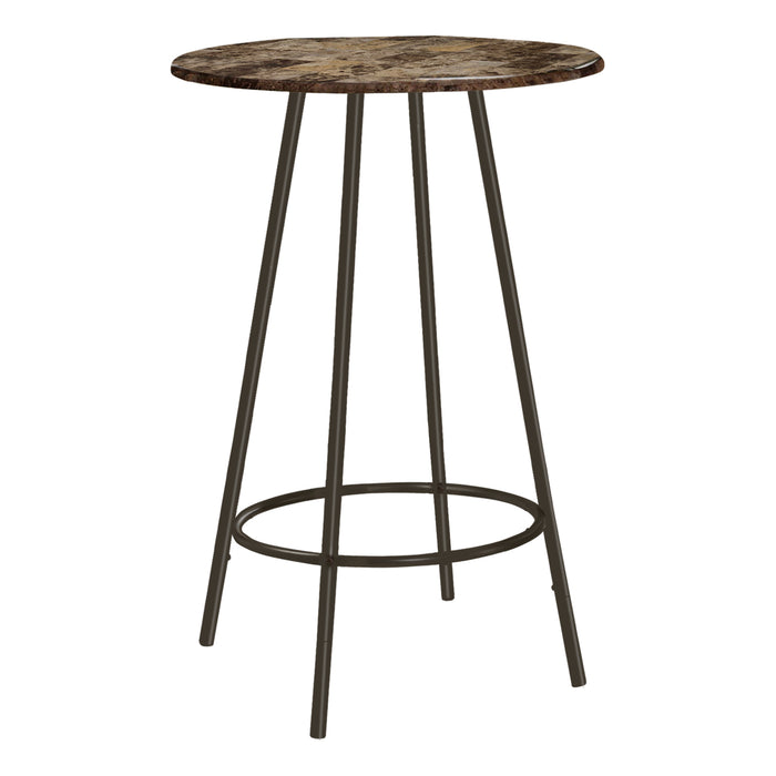 Espresso Marble Coffee Metal Home Bar
