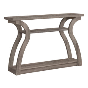 Dark Taupe Hall Console Accent Table