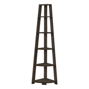 Brown Oak Bookcase