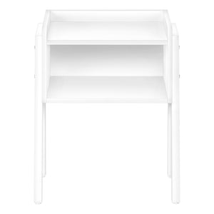 White White Metal Side Table