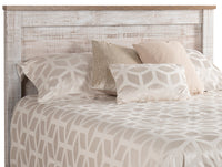 Kaia Panel Headboard, Whitewash - Queen Size 