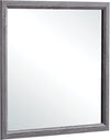 Kate Bedroom Dresser Mirror - Grey/Brown