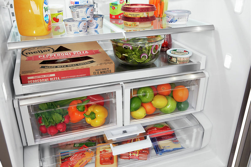 Maytag 36\" 27 Cu. Ft. French-Door Refrigerator - Fingerprint Resistant Stainless Steel - MFT2772HEZ