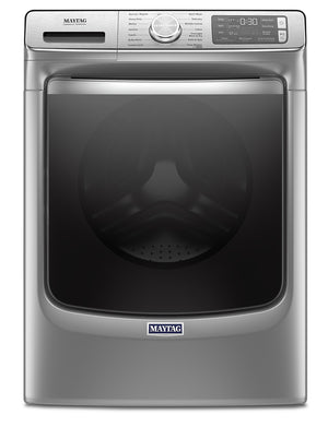 Maytag 5.8 Cu. Ft. Smart Front-Load High-Efficiency Steam Washer - Metallic Slate - Stackable - MHW8630HC