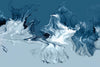 \"Azure Marble I\" Giant Art 84x54 Wall Art