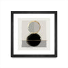 \"Dream Life Inspired I\" Matted and Framed Black 36x36 Wall Art