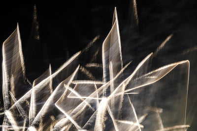 "Chiffon Light Sculpture" Giant Art 72x48 Wall Art