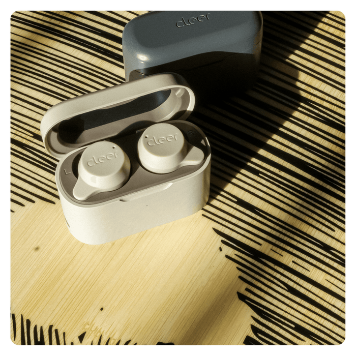 Cleer Audio ROAM Wireless Earbuds - Sand