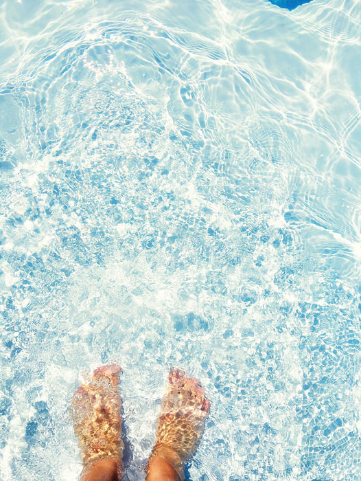 \"Relaxed Feet\" Giant Art 72x54 Wall Art