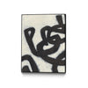 \"Symbiotic I\" Canvas Framed Black 18x24 Wall Art