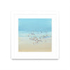 \"Beach Day Ii\" Matted and Framed White 30x30 Wall Art