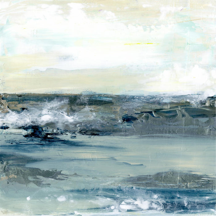 \"Coastal Blues I\" Giant Art 54x54 Wall Art