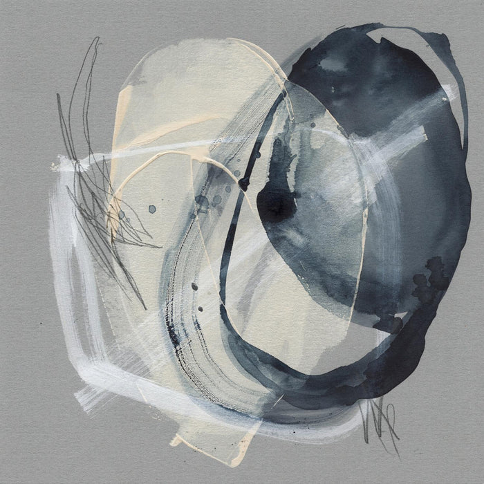 \"Tandem Loops Ii\" Giant Art 54x54 Wall Art