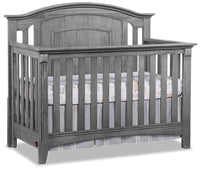 Willowbrook 4-in-1 Convertible Baby Crib - Grey 