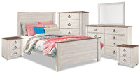 Willowton 8-Piece Full Bedroom Package