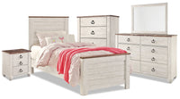Willowton 7-Piece Twin Bedroom Package