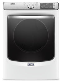 Maytag 7.3 Cu. Ft. Smart Electric Dryer with Steam - White - Stackable - YMED8630HW 