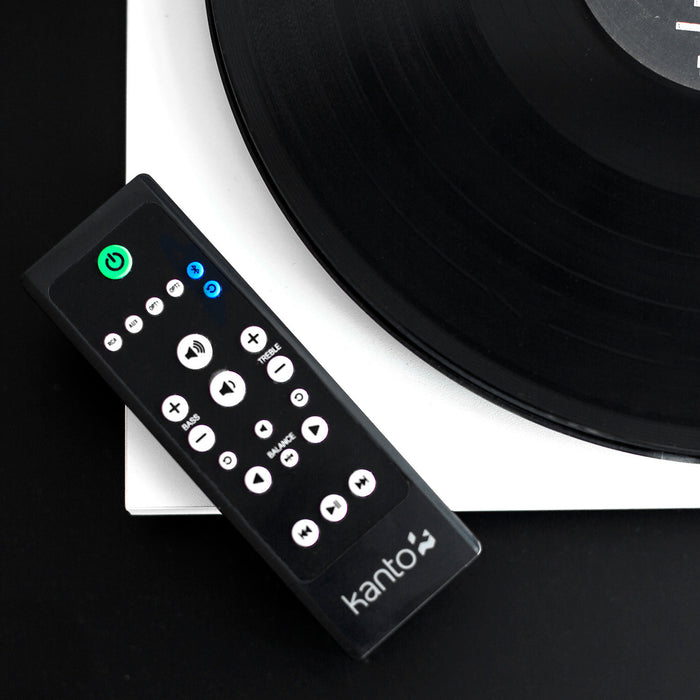 Kanto YU6 Powered Bluetooth Bookshelf Speakers with Phono Preamp for Turntable - YU6MW